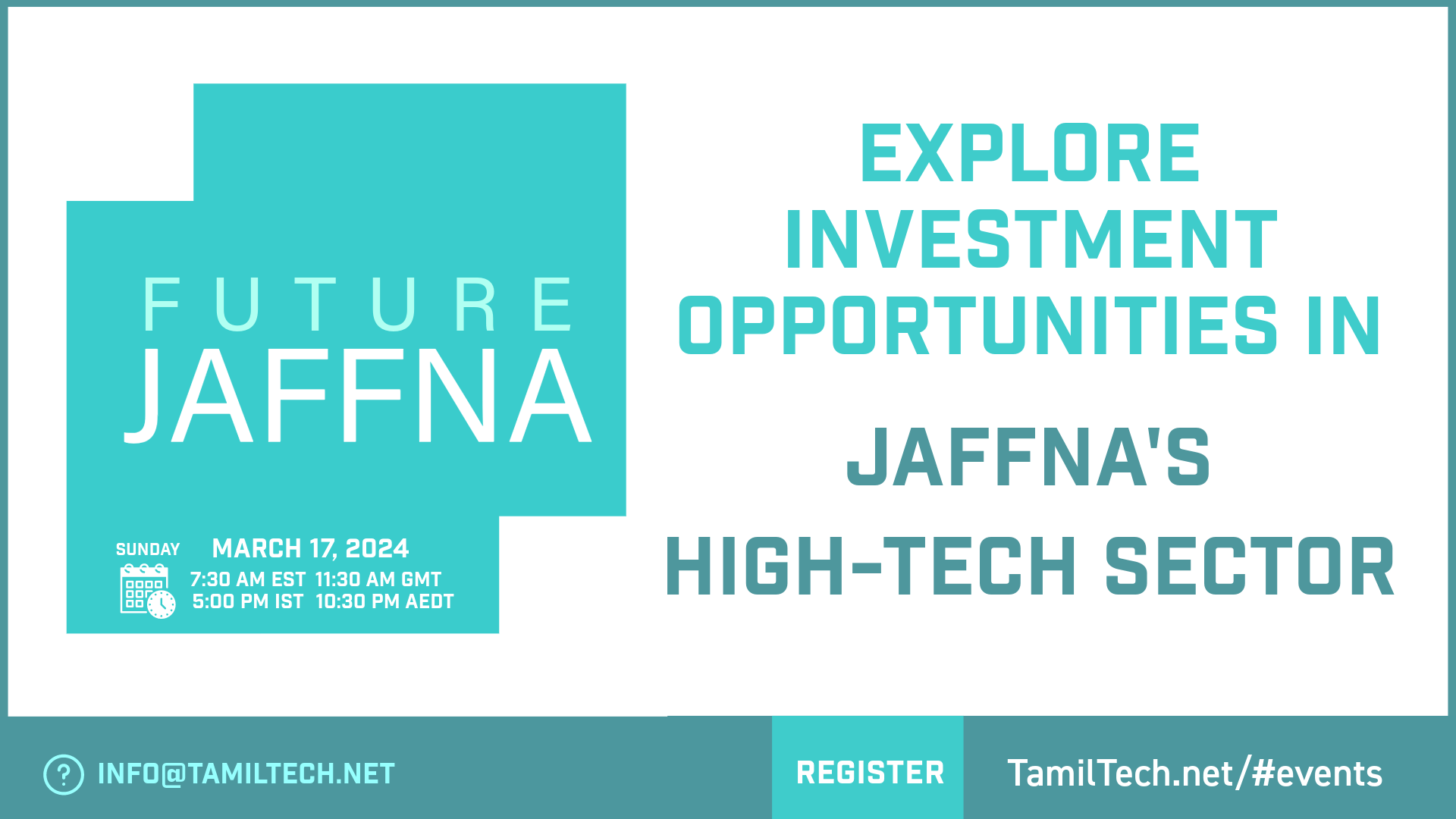 Jaffna 2024 Tamil Tech Meetups Event